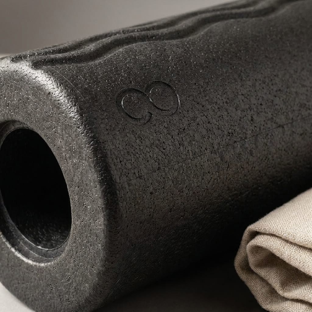 Foam roller and ball set, detail